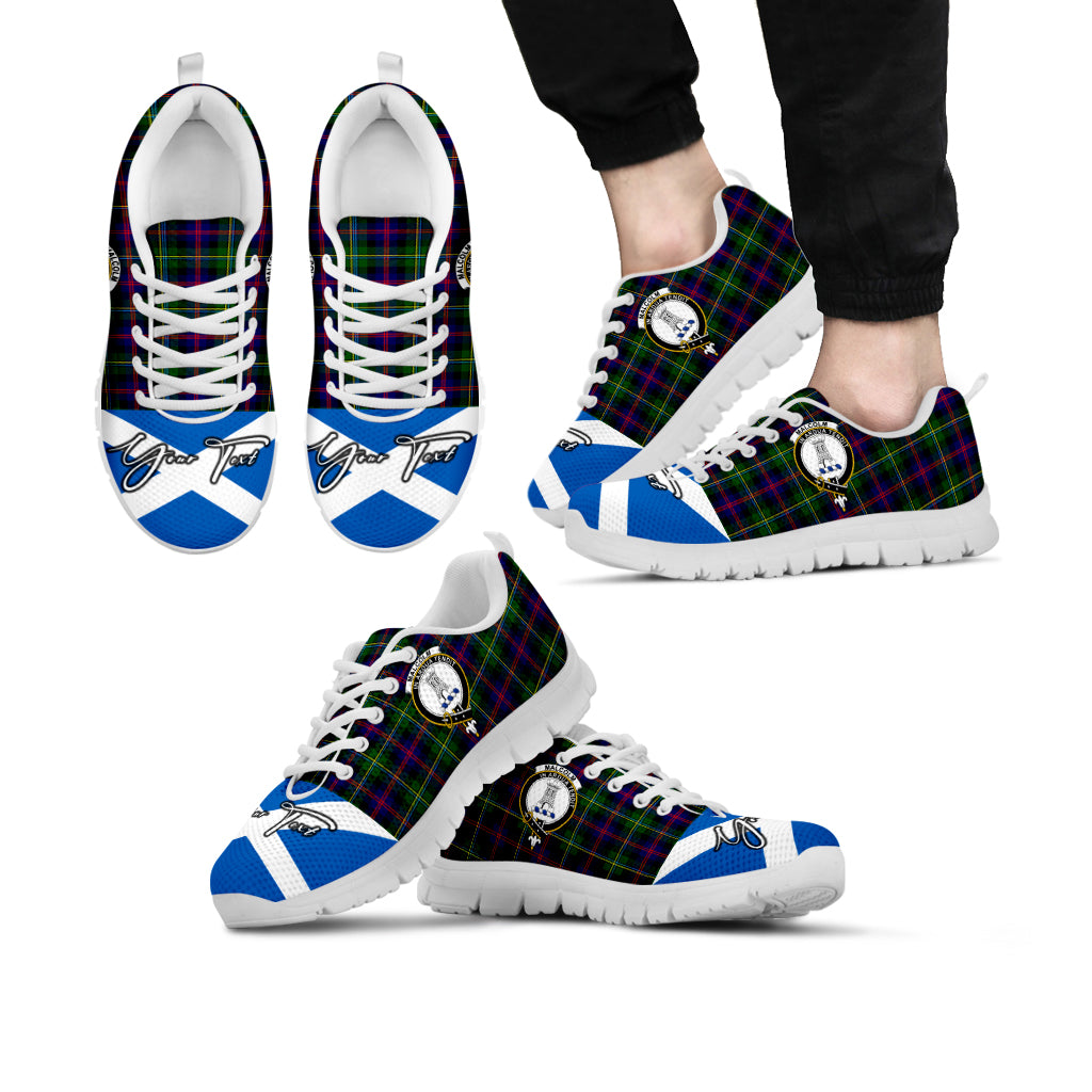 malcolm-family-crest-tartan-sneaker-tartan-plaid-with-scotland-flag-shoes-personalized-your-signature