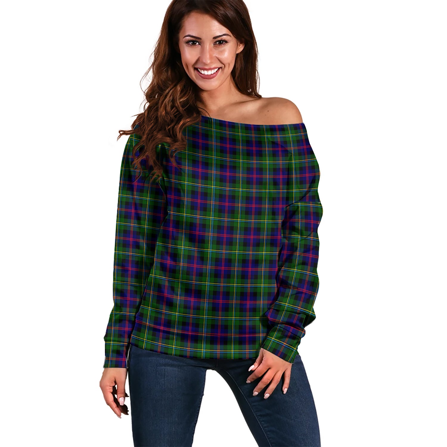 malcolm-tartan-off-shoulder-sweater-tartan-sweater-for-women