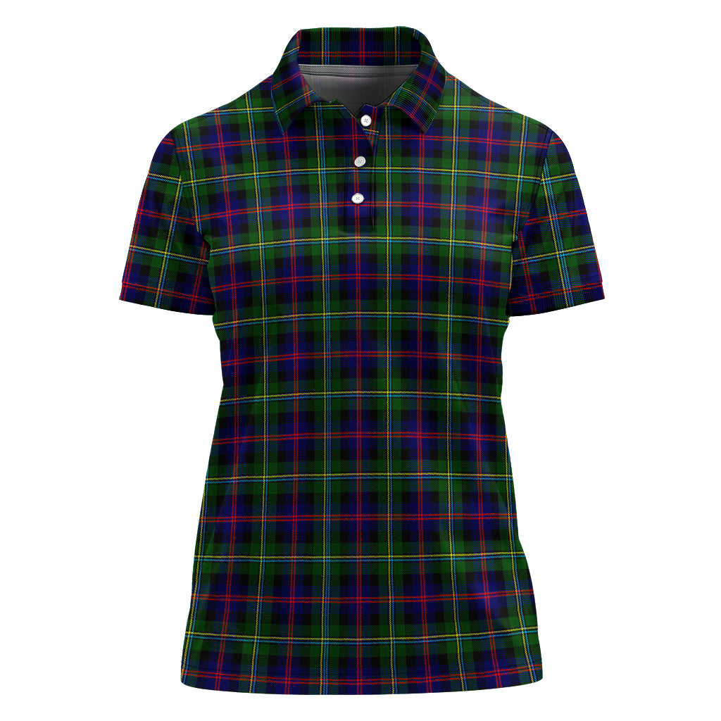 malcolm-scottish-tartan-golf-polo-for-women-tartan-womens-polo-shirts