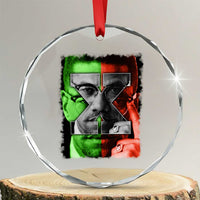 Malcolm X Crystal Glass Ornament Black History Month - Wonder Print Shop