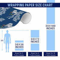 Malcolm X Inspirational Wrapping Paper Roll If You Dont Stand For Something You Will Fall For Anything - Wonder Print Shop