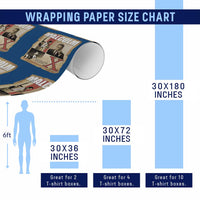 Malcolm X Quote Wrapping Paper Roll Nobody Can Give You Freedom Take It - Wonder Print Shop