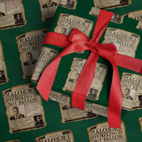 Malcolm X Wrapping Paper Roll Stumbling Is Not Falling Civil Rights Leader TS12