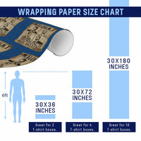 Malcolm X Wrapping Paper Roll Stumbling Is Not Falling Historical Poster TS12