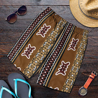 Mali Bologan Mud Cloth Pattern Shorts for Men - Wonder Print Shop