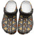 Mali Mud Cloth African Village Clogs Shoes Ethnic Geometry Style - Wonder Print Shop
