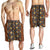 Mali Mud Cloth African Village Shorts for Men Ethnic Geometry Style - Wonder Print Shop