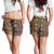 Mali Mud Cloth African Village Shorts for Women Ethnic Geometry Style - Wonder Print Shop