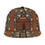 Mali Mud Cloth African Village Snapback Cap Ethnic Geometry Style - Wonder Print Shop
