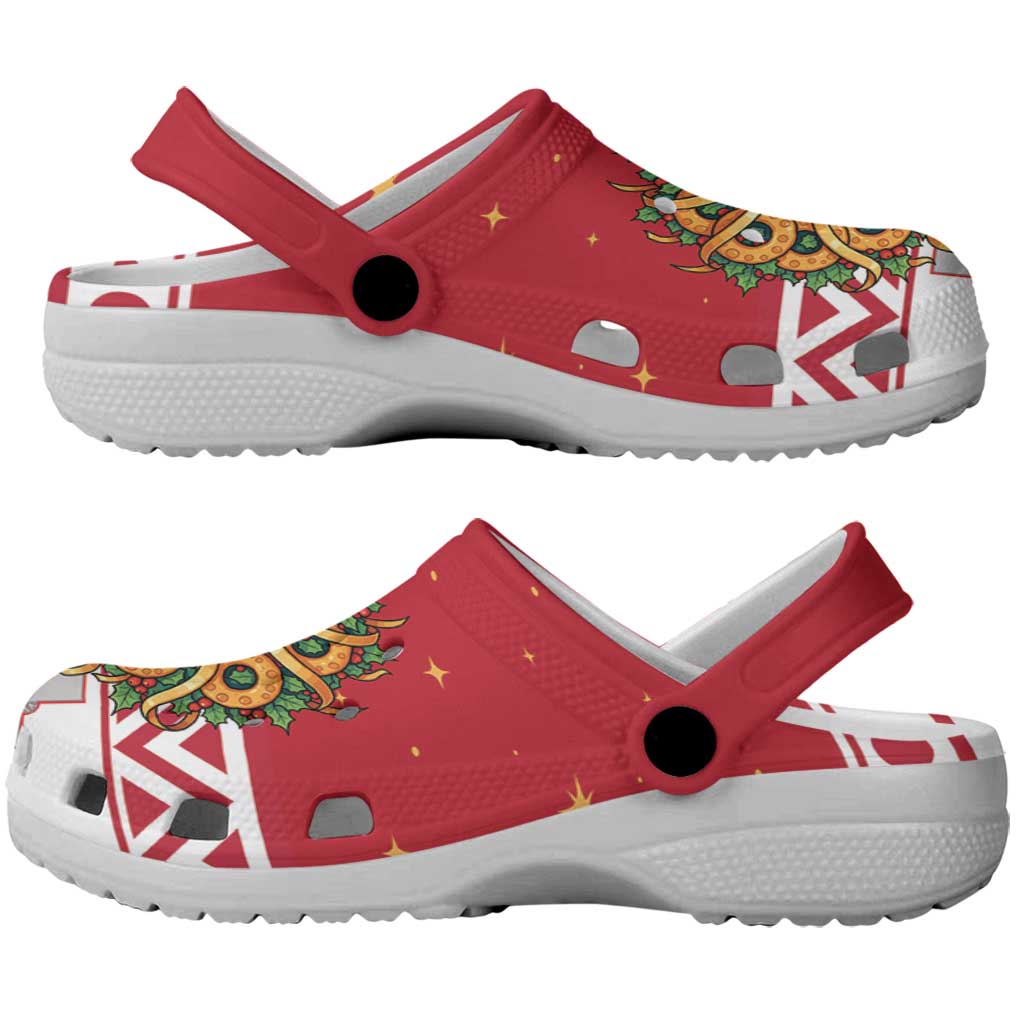 Malta Christmas Clogs Shoes Maltese Honey Rings - Wonder Print Shop