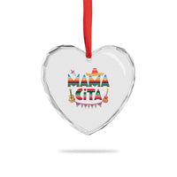 Mama Cita Heart Crystal Glass Ornament Mexican Mom Latina Mothers Day Gift