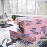 Mama Mommy Mom Bruh Wrapping Paper Roll Funny Mom Life