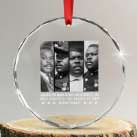 Marcus Garve Quote Crystal Glass Ornament Liberate The Minds Of Men