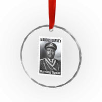 Marcus Garvey Crystal Glass Ornament Jamaican National Hero Legacy Gift