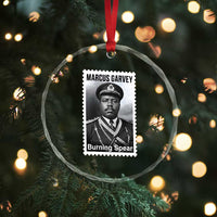 Marcus Garvey Crystal Glass Ornament Jamaican National Hero Legacy Gift