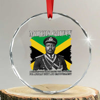 Marcus Garvey Jamaican National Hero Crystal Glass Ornament Pan Africanism History Gift