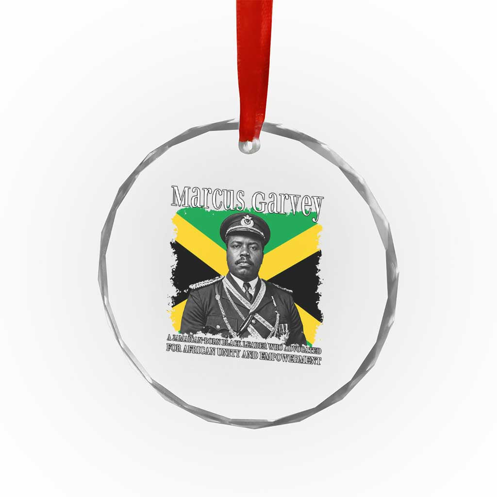 Marcus Garvey Jamaican National Hero Crystal Glass Ornament Pan Africanism History Gift