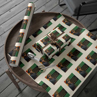 Marcus Garvey Pan African Flag Wrapping Paper Roll A People Without Knowledge Of Their Past Quote