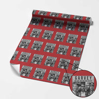 Marcus Garvey Quote Wrapping Paper Roll One God One Aim One Destiny