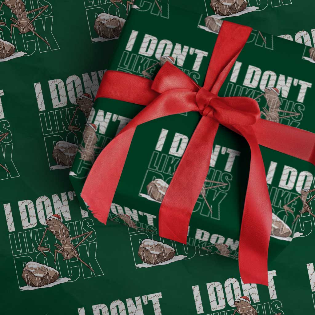 Marcus The Worm Christmas Meme Wrapping Paper Roll Funny Brain Rot Gen Z - Wonder Print Shop