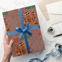 Marcus The Worm Christmas Meme Wrapping Paper Roll Funny Brain Rot Gen Z Xmas - Wonder Print Shop