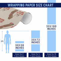 Marcus The Worm Christmas Meme Wrapping Paper Roll I Am Going To Fck You - Wonder Print Shop