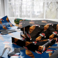 Marcus The Worm Christmas Wrapping Paper Roll Funny Internet Brainrot Meme - Wonder Print Shop
