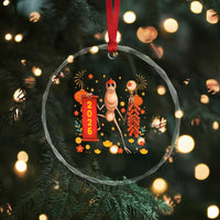 Marcus The Worm Lunar New Year Meme Crystal Glass Ornament Trendy Gag Gift - Wonder Print Shop