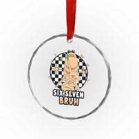 Marcus The Worm Meme Crystal Glass Ornament 67 Six Seven Gen Z Humor - Wonder Print Shop