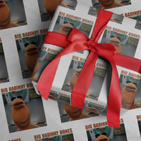 Marcus The Worm Meme Wrapping Paper Roll Big Badinky Bones - Wonder Print Shop