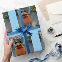 Marcus The Worm Meme Wrapping Paper Roll Big Badinky Bones - Wonder Print Shop