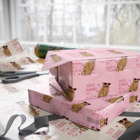 Marcus The Worm Meme Wrapping Paper Roll Funny Anti Valentines Day - Wonder Print Shop