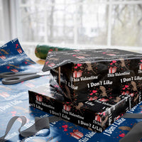 Marcus The Worm Meme Wrapping Paper Roll Funny Anti Valentines Day Sarcastic - Wonder Print Shop
