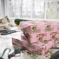 Marcus The Worm Robert Meme Christmas Wrapping Paper Roll Funny Brain Rot Xmas - Wonder Print Shop