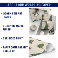 Marcus The Worm Robert Meme Funny Christmas Wrapping Paper Roll - Wonder Print Shop