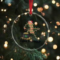 Marcus The Worm St Patricks Day Crystal Glass Ornament I Like This Gold