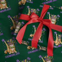 Mardi Gras Cat Wrapping Paper Roll In My Showgirl Era