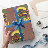 Mardi Gras Crawfish Wrapping Paper Roll It Ain't Gonna Suck Itself
