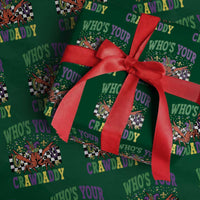 Mardi Gras Crawfish Wrapping Paper Roll Who Is Your Crawdaddy