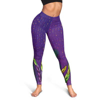 Mardi Gras Festive Confetti Leggings