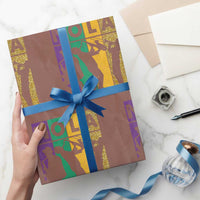 Mardi Gras NOLA New Orleans Carnival Jazz Music Glitter Print Wrapping Paper Roll