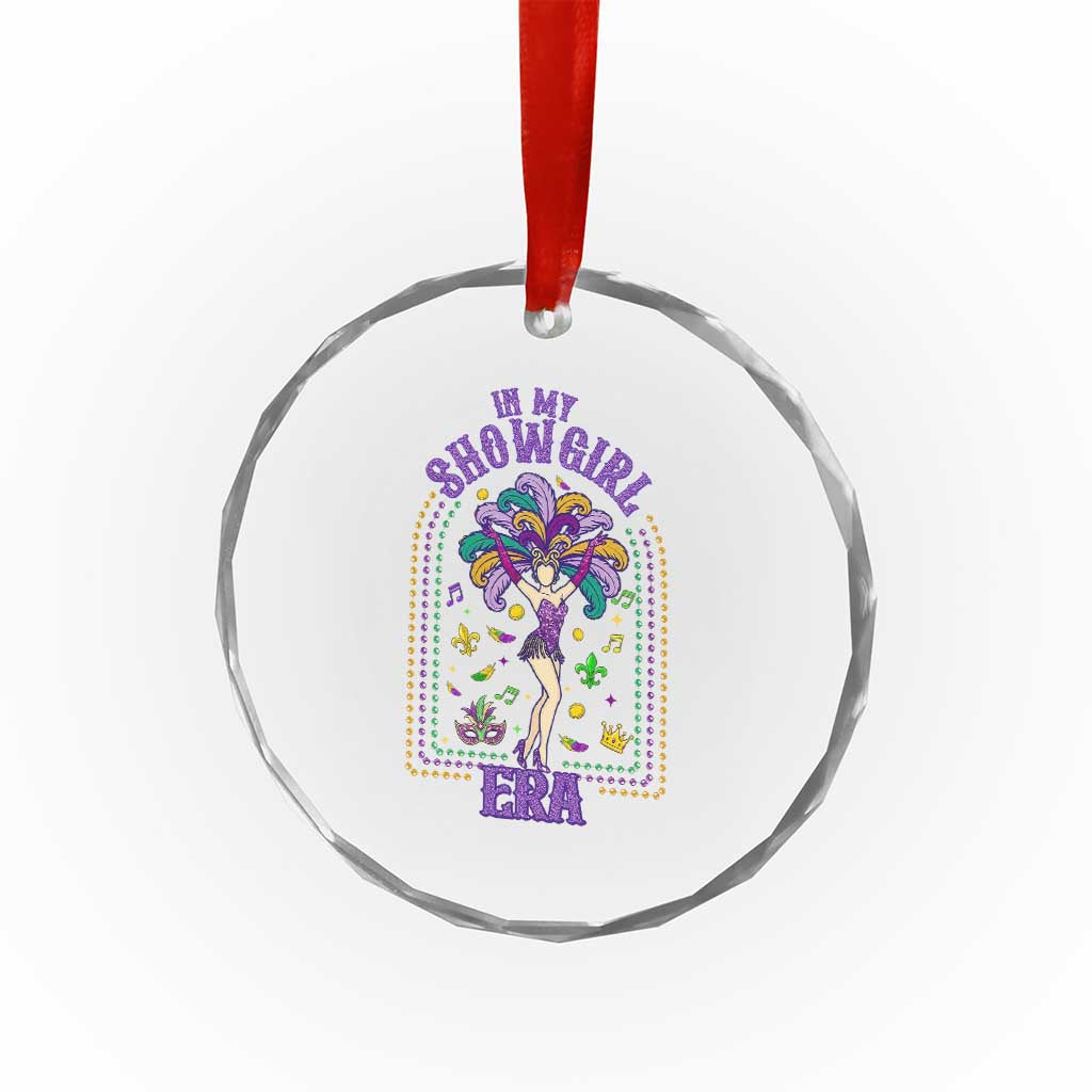 Mardi Gras Queen Crystal Glass Ornament In My Showgirl Era