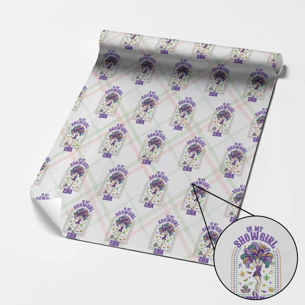 Mardi Gras Queen Wrapping Paper Roll In My Showgirl Era