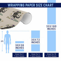 Mardi Gras Raccoon Wrapping Paper Roll Feral And Festive Trased Panda