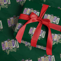 Mardi Gras Wrapping Paper Roll New Orleans Carnival Girly Fat Tuesday