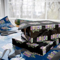 Mardi Gras Wrapping Paper Roll New Orleans Carnival Girly Fat Tuesday