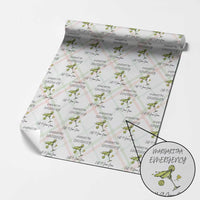 Margarita Emergency Mexican Fiesta Wrapping Paper Roll Funny Cinco de Mayo