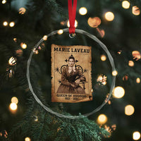 Marie Laveau Crystal Glass Ornament Queen Of  Voodoo New Orleans Hoodoo Rootwork