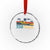 Marine 250th Anniversary Crystal Glass Ornament Patriotic Military Gift for Veterans - Wonder Print Shop