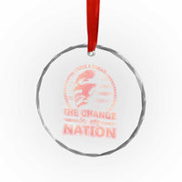 Martin Luther King Crystal Glass Ornament Retro Black History Month Civil Rights - Wonder Print Shop